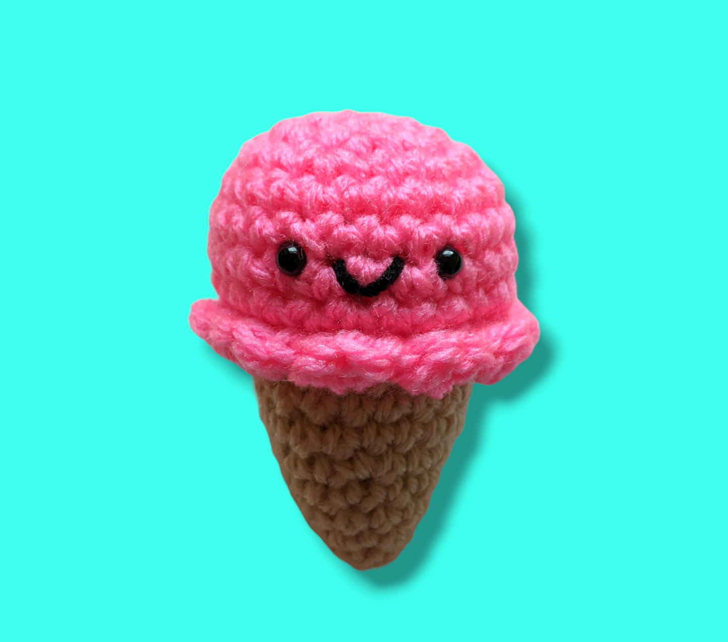 Ice Cream Cone Keychain