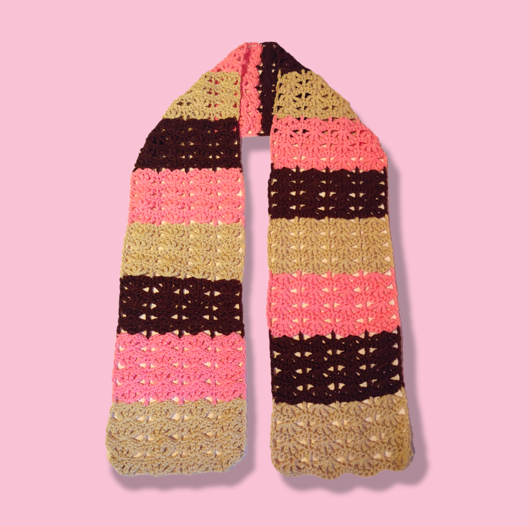 Fan Stitch Scarf – JazzyLeeCreations