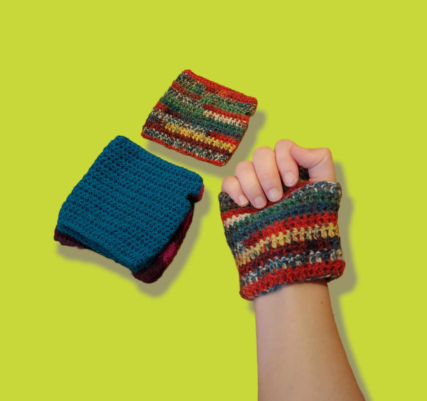 Crochet Fingerless Gloves