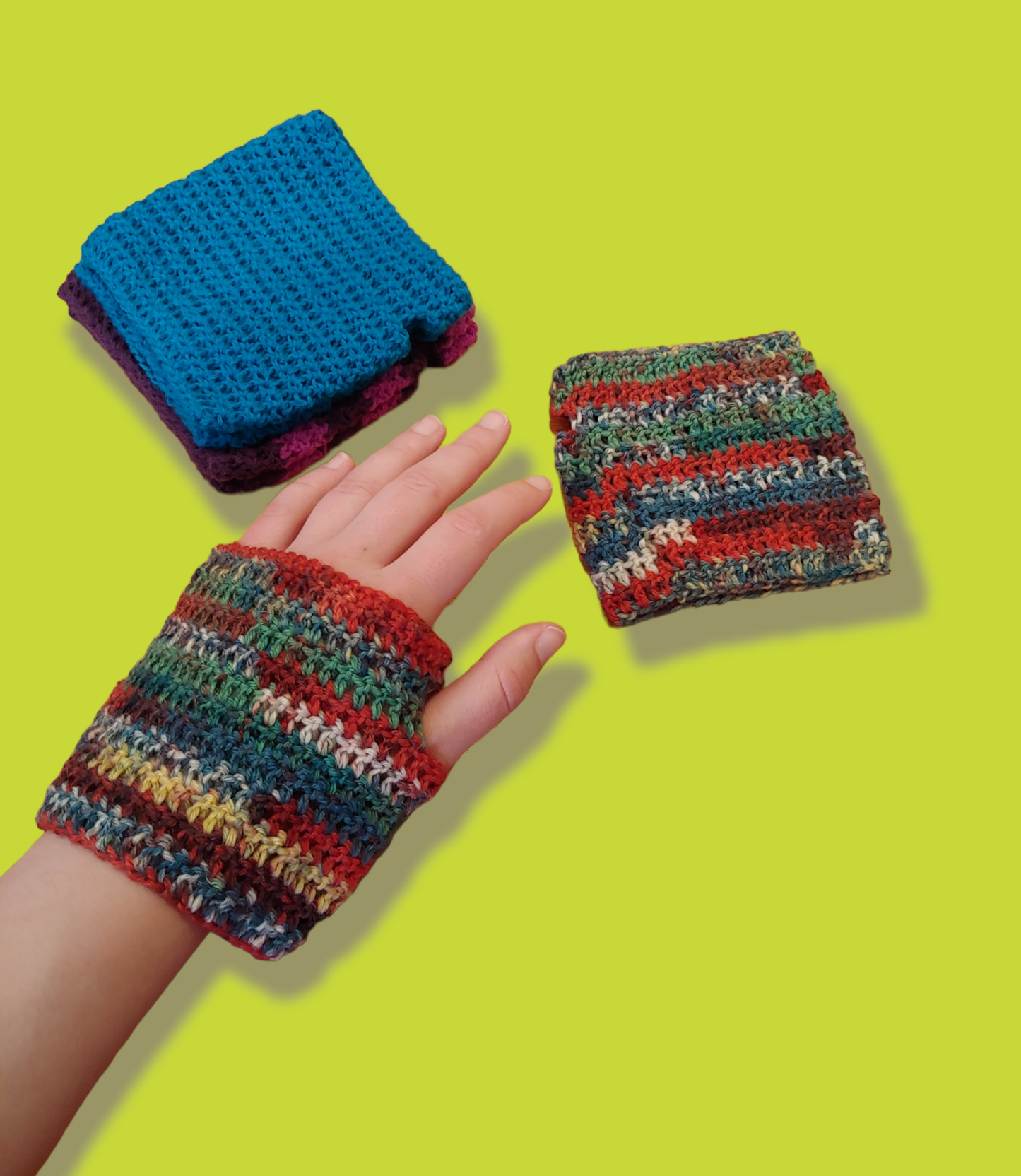 Crochet Fingerless Gloves